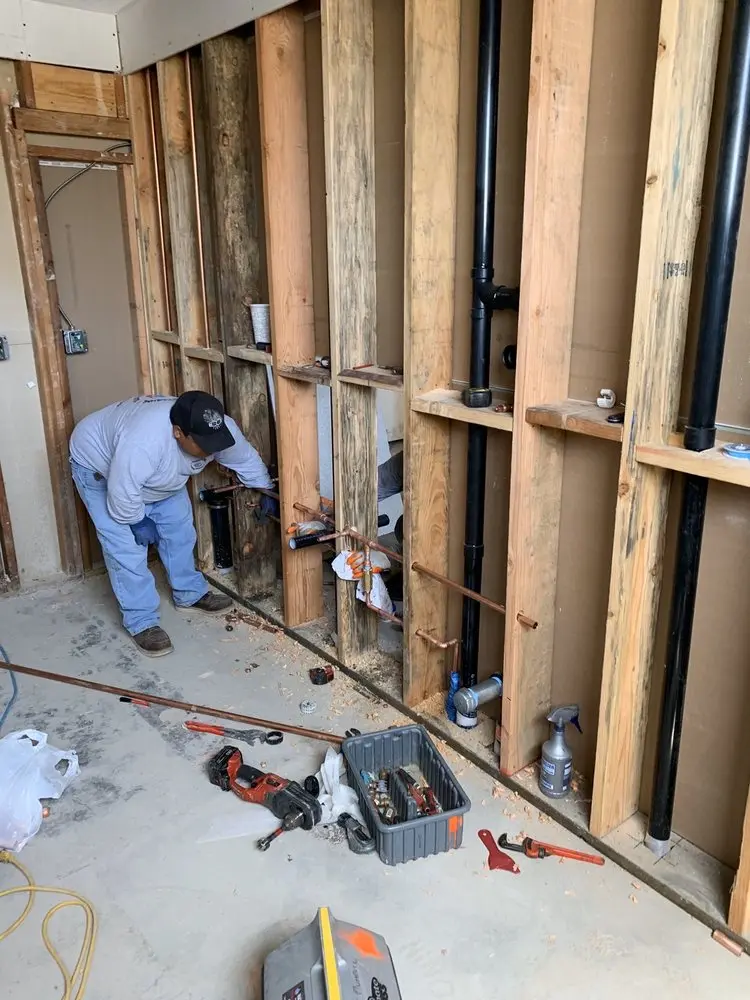 Commercial rough-in plumbing for Trenchless Sewer Repair in Hillsdale Heights